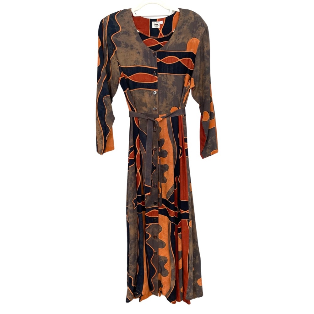 Las Manos maxi dress